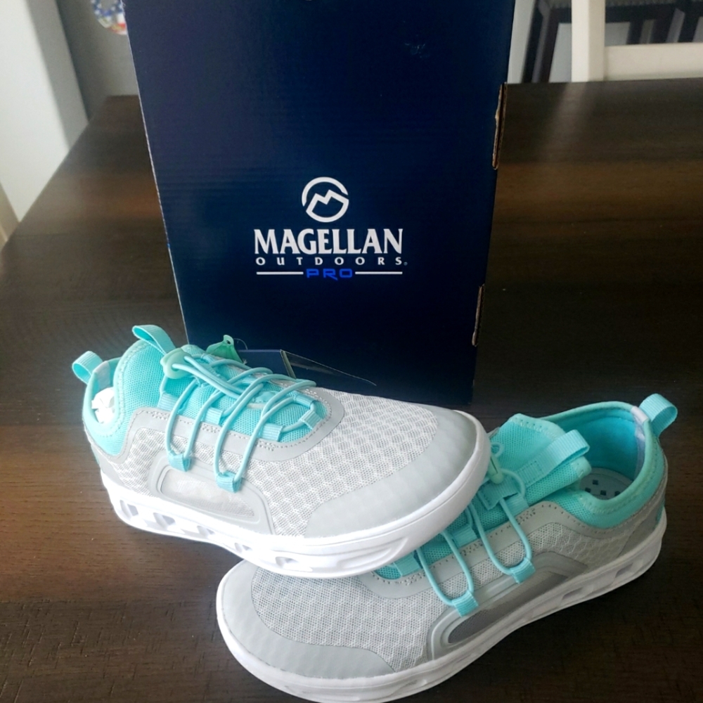 Magellan Outdoors Pro Fish Women’s Angler Boat Shoes size 8  new with box